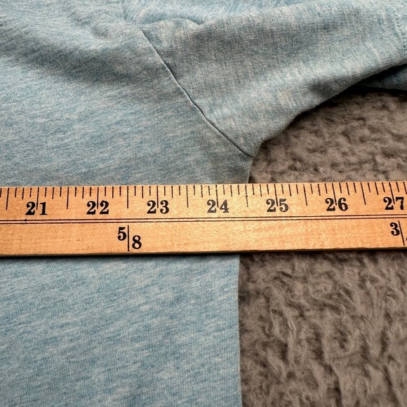 Psycho Bunny Men's Light Blue V-Neck‎ T-Shirt Size 8 Pima Cotton - Picture 7 of 9